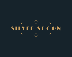 Luxury Art Deco Boutique logo design