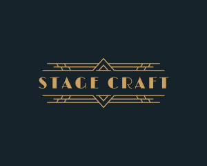 Luxury Art Deco Boutique logo design