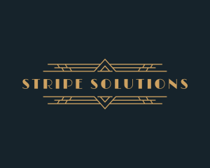 Luxury Art Deco Boutique logo design