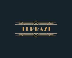 Luxury Art Deco Boutique logo design