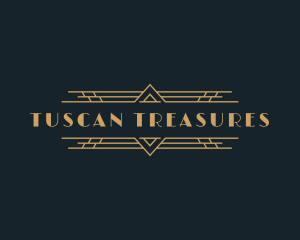 Luxury Art Deco Boutique logo design