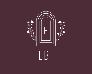 Deluxe - Floral Arch Window logo design