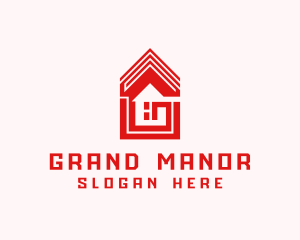 Real Estate Housing Letter G logo design