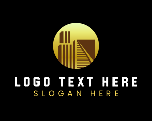 Corporate - Real Estate Building Tower logo design