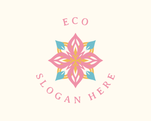 Natural Floral Pattern Logo