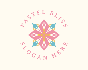 Natural Floral Pattern logo design