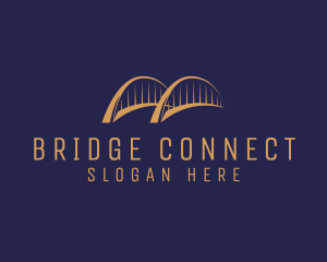 Bridge - Bridge Contractor Engineer logo design