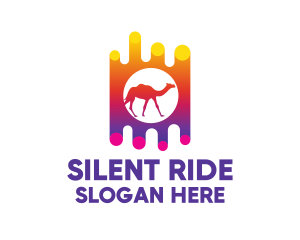 Desert Camel Ride logo design