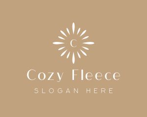 Floral Sun Decor logo design