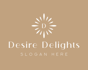 Floral Sun Decor logo design