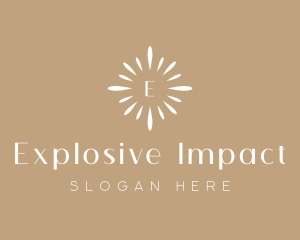 Floral Sun Decor logo design