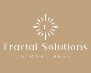 Floral Sun Decor logo design