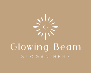 Floral Sun Decor logo design