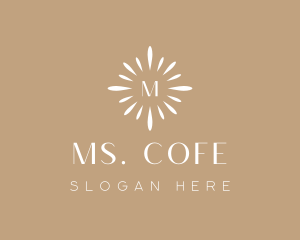 Floral Sun Decor logo design