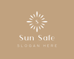 Floral Sun Decor logo design