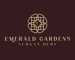 Elegant Flower Garden logo design