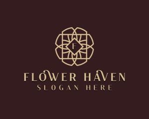 Elegant Flower Garden logo design