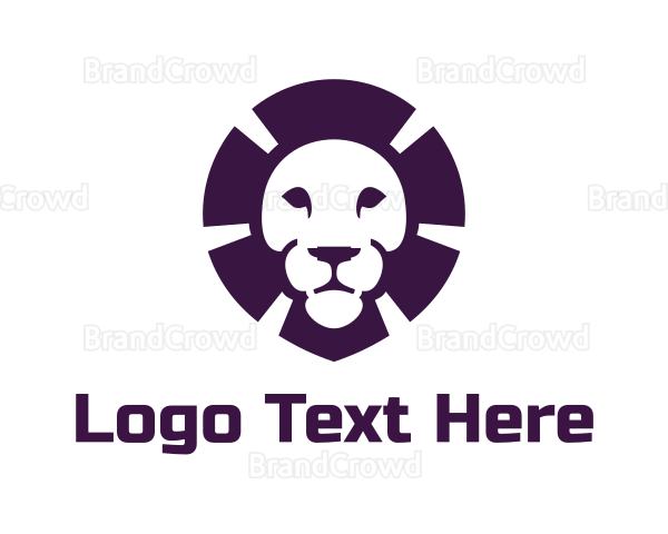 Lion Anvil Mane Logo