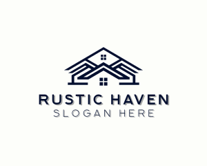 Homestead - House Roofing Renovation logo design