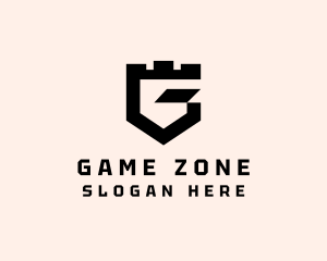 Fort Shield Letter G logo design