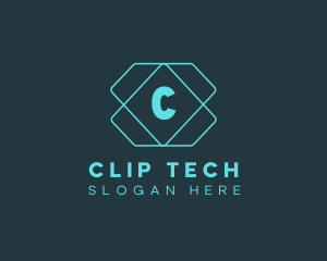 Cyber Tech App logo design