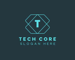 Cyber Tech App logo design