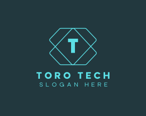 Cyber Tech App logo design