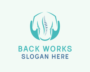 Back Spine Care logo design