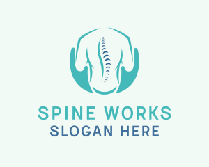 Back Spine Care logo design