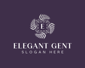 Elegant Floral Boutique logo design