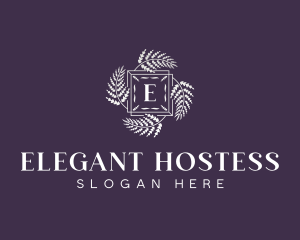 Elegant Floral Boutique logo design