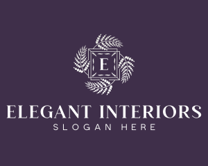 Elegant Floral Boutique logo design