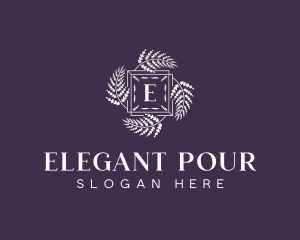 Elegant Floral Boutique logo design