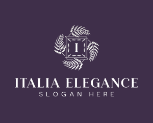 Elegant Floral Boutique logo design