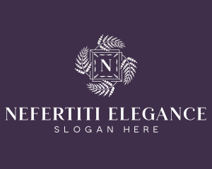 Elegant Floral Boutique logo design