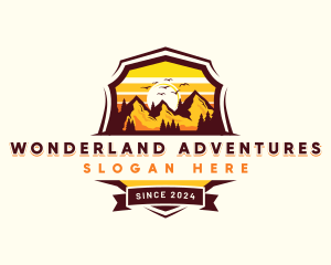 Shield Mountain Outdoor logo design