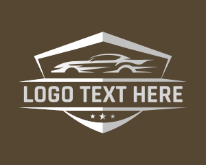 Transport - Fast Car Badge logo design