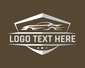 Luxury Car - Fast Car Badge logo design