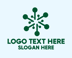 Shape - Abstract Genetic Shape logo design