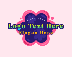 Cute - Cute Girly Flower logo design