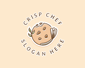 Floral Cookie Whisk logo design