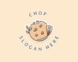 Culinary - Floral Cookie Whisk logo design
