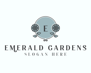 Wedding Event Florist  logo design