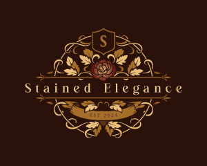 Rose Elegant Floral  logo design