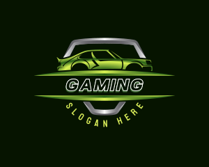 Drag Racing - Car Detailing Garage logo design