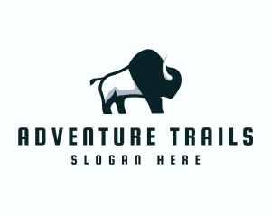 Bison Horn Adventure logo design