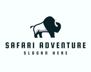 Bison Horn Adventure logo design