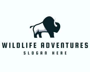 Bison Horn Adventure logo design