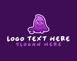 Playful - Playful Monster Slime logo design