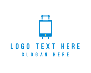 Mobile App - Smart Travel App logo design